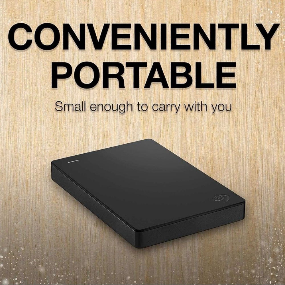 Seagate 2TB Black Portable Drive with USB3.0 Cable - Picture 9 of 9